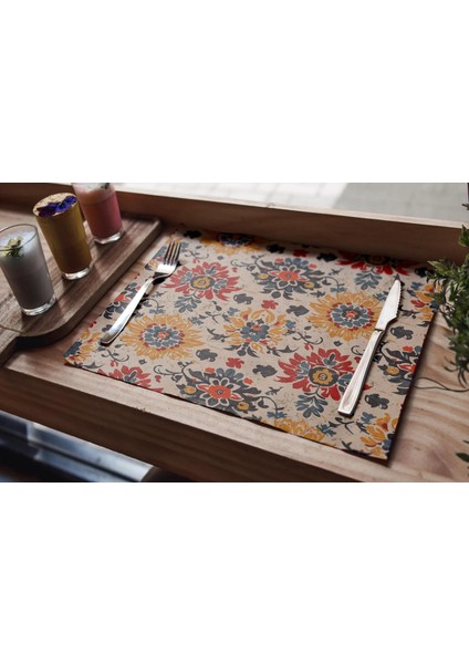 Yıkanabilir Polyester Sofra Matı 30X40 modelleri