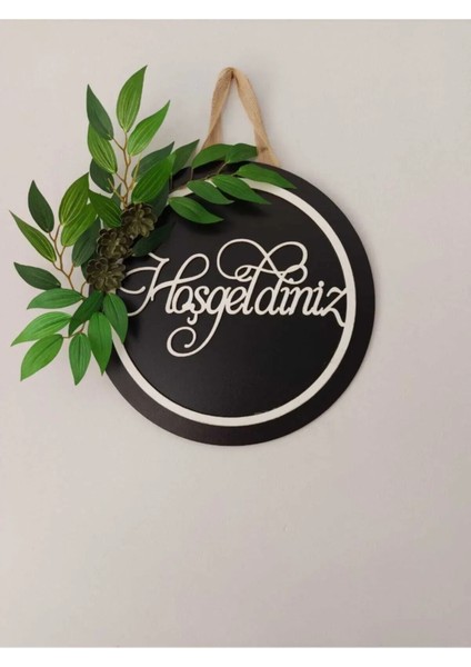 Dekoratif Ahşap Kapı Süsü