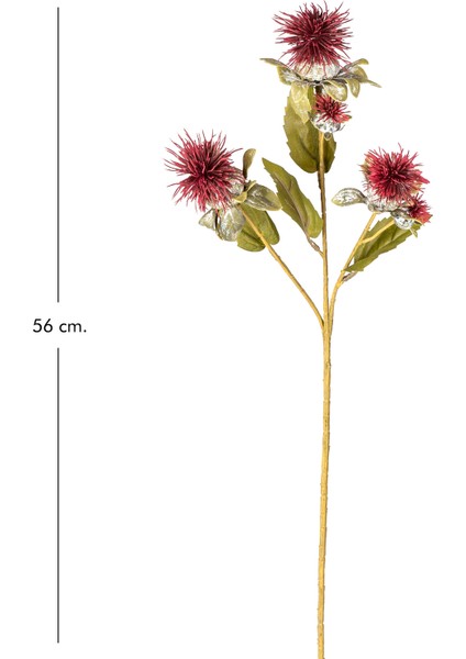 Yapay Bitki Dikenli Bordo 56 Cm. modelleri