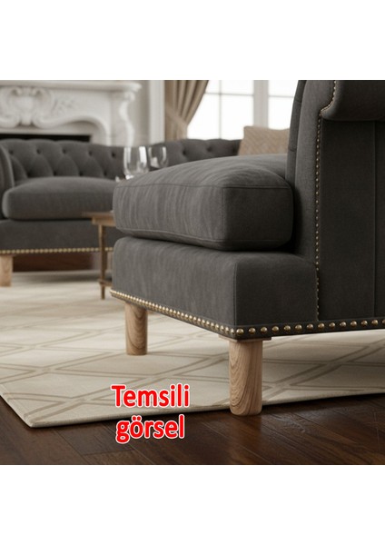 (4 Adet) Plastik Liva Doğal Meşe 15 cm Ayak Mobilya Kanepe Koltuk Baza Yükseltme Ayağı Ayakları modelleri