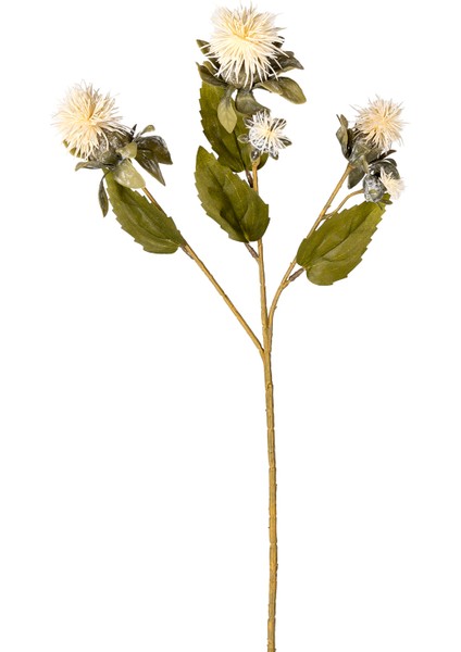 Yapay Bitki Dikenli Krem 56 Cm.