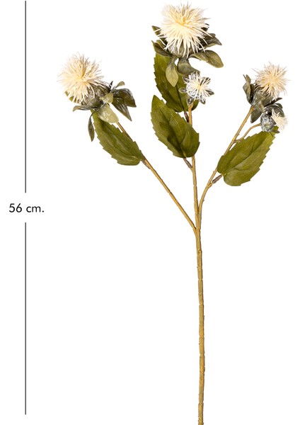 Yapay Bitki Dikenli Krem 56 Cm. modelleri