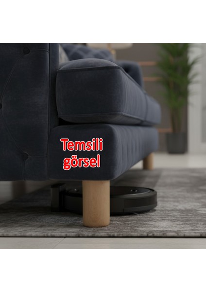 Mobilya Kanepe Koltuk Yatak Baza Yükseltici Yükseltme Ayağı Ayakları Plastik Kayın Beji 15 cm fırsatları