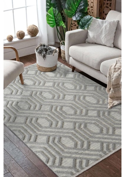 Loop LP024G Gri Halı Dekoratif Sisal Yumuşak Bukleli Tozsuz Salon Halısı Yatak Odası Iskandinav fiyatları