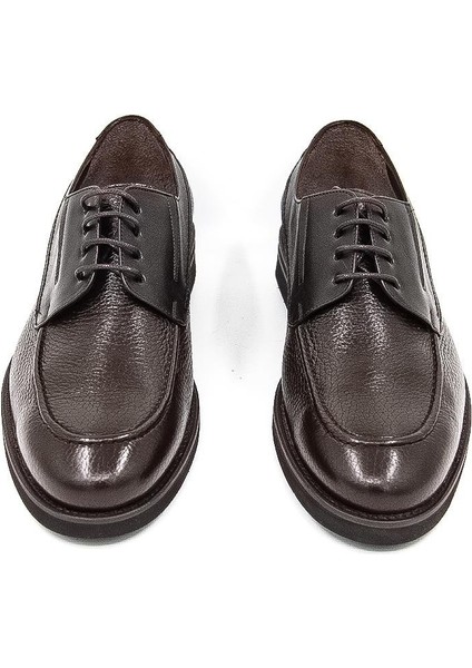 033500-16 Kösele Erkek Klasik Ayakkabı - Koyu Kahverengi fiyatları