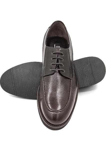 033500-16 Kösele Erkek Klasik Ayakkabı - Koyu Kahverengi indirimleri