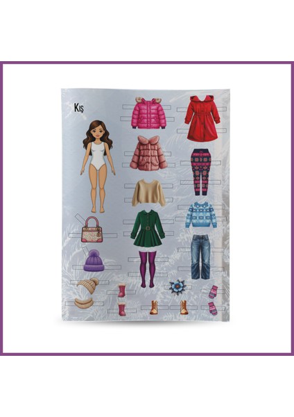 Mod. Dress-Up Oyunu. 1B+1A Koleksyonu: 4 Mevsim