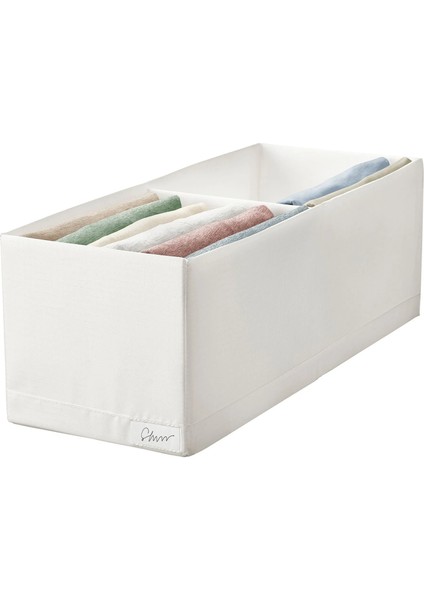 Stuk Bölmeli Kutu Beyaz 20 x 51 x 18 cm modelleri