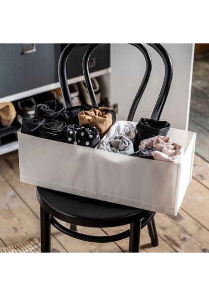 Stuk Bölmeli Kutu Beyaz 20 x 51 x 18 cm fırsatları