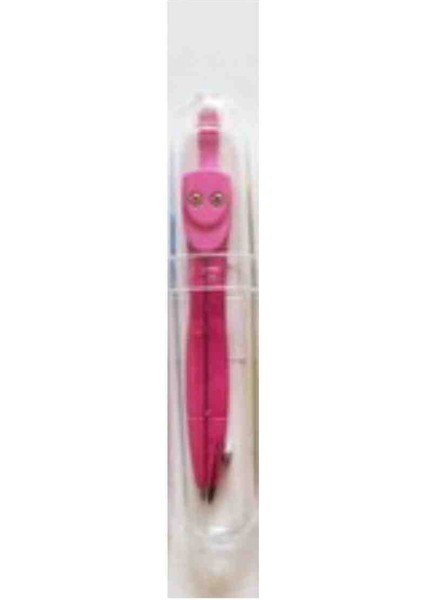 Çelik Uçlu Kılıflı Pergel Pembe