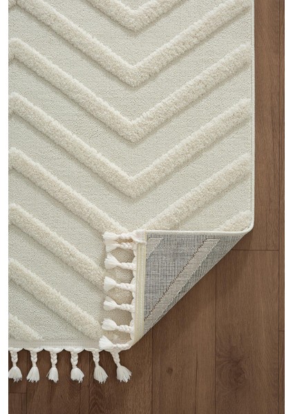 Loop LP023W Beyaz Halı Dekoratif Sisal Yumuşak Bukleli Tozsuz Salon Halısı Yatak Odası Iskandinav indirimleri