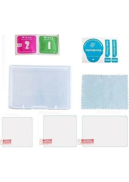 Marka Gopro 9/10/ 11/ Için 3'lü LCD Lens Ekran Koruyucu