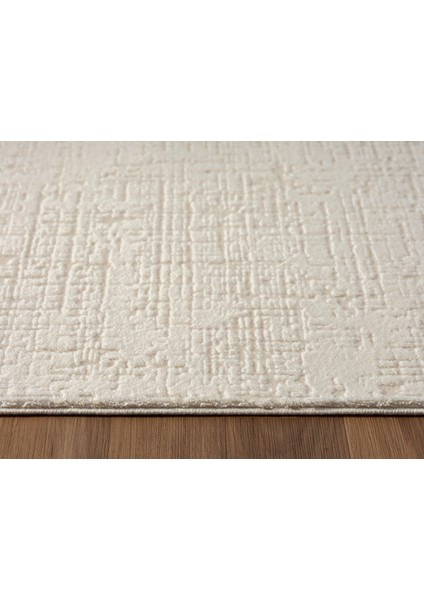 Kaftan KF002A Bej Halı Kabartma Desenli Akrilik Halı Tozuaz Salon Halısı Yatak Odası Halısı Koridor modelleri