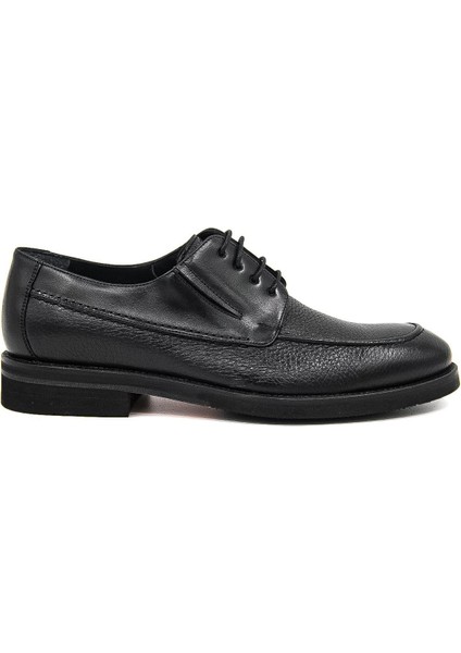 033500-16 Kösele Erkek Klasik Ayakkabı - Siyah
