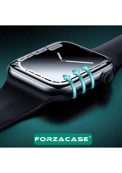 Apple Watch Ultra 3 49MM Için Çerçeveli Tam Kaplayan 3D Pet Ekran Koruyucu Film - FC016 modelleri