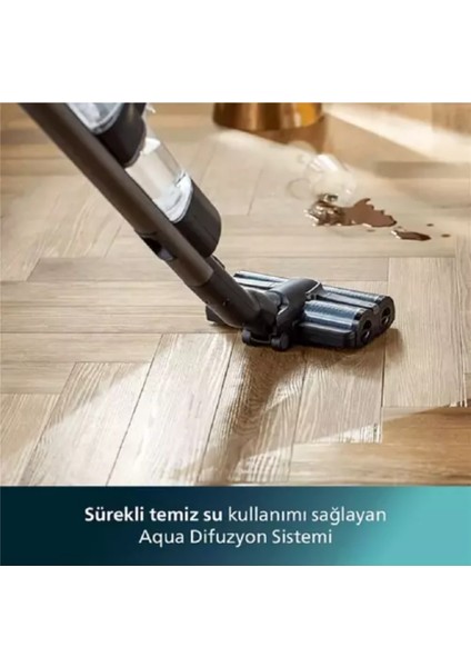 Aqua Trio 9000 Serisi Kablosuz Islak ve Kuru XW9463/11 Elektrikli Süpürge+Sinbo Baskülhediye