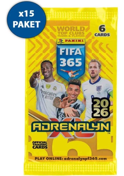 Fıfa 365 Adrenalin Xl 15'li Booster Pack
