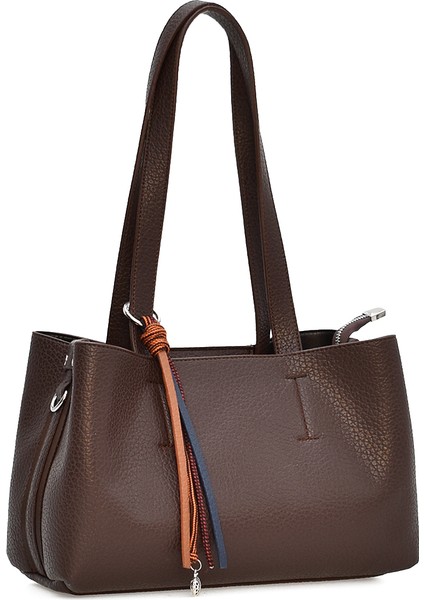 Charm'lı Tote Kadın Omuz Çantası ELA01991 indirimleri
