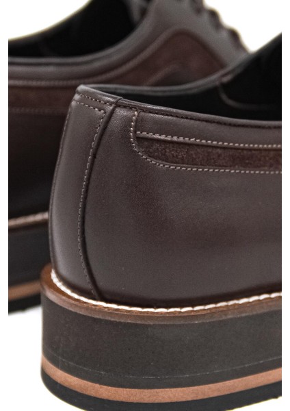 00600-254-1 Erkek Klasik Ayakkabı - Kahverengi fırsatları