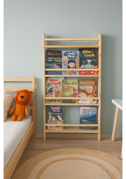 Ahşap Çocuk Kitaplık