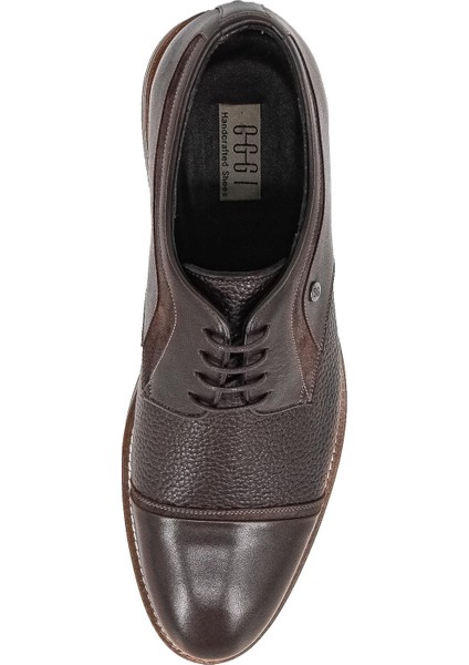 00600-254-1 Erkek Klasik Ayakkabı - Kahverengi