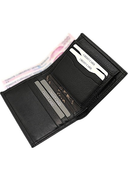 Hakiki Deri Çıkarılabilir Kartlıklı Kağıt Para ve Bozuk Para Bölmeli Erkek Cüzdanı modelleri