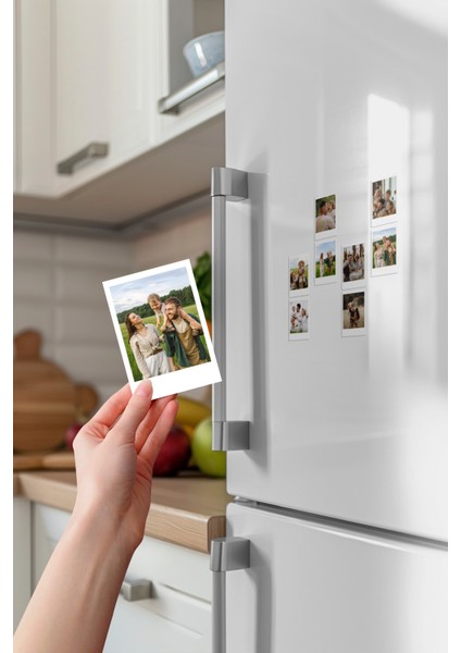 Kişiye Özel Mini Polaroid Magnet – 8 Adet