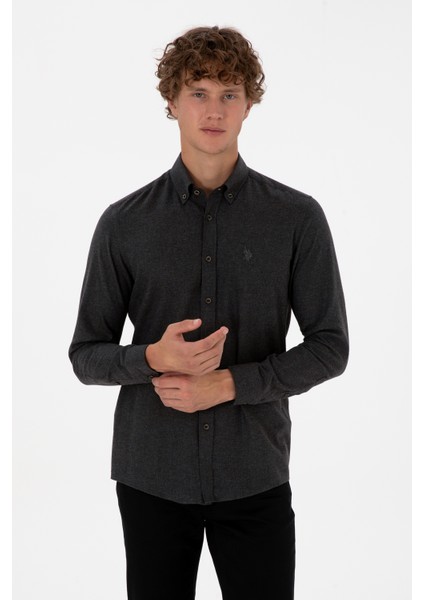 Erkek Siyah Gömlek Basic 50316721-VR046 modelleri
