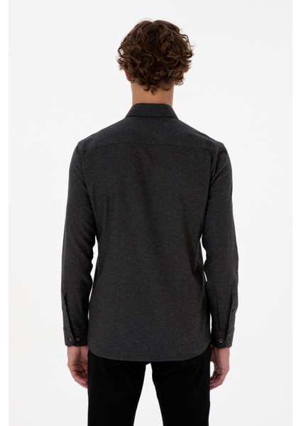 Erkek Siyah Gömlek Basic 50316721-VR046 indirimleri