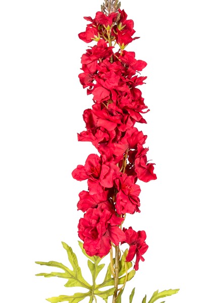 Yapay Delfinyum - Hezaren Çiçeği Kırmızı 105 Cm. fiyatları