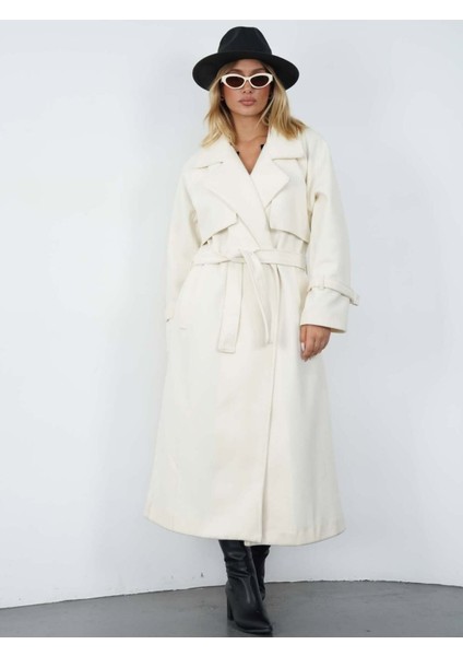 Kurvaze Robalı Kaşmir Kumaş Manto