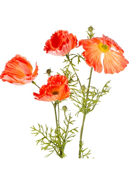 Yapay Çiçek Gelincik Turuncu 70 Cm. fiyatları