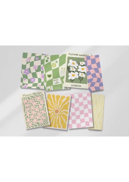 Scrapbook Seti - 18 Büyük - 6 Küçük Parça / Sticker fiyatları