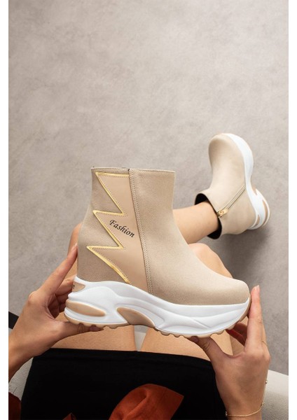 Pixabay Kadın Gizli Dolgu Kışlık Şık Bot modelleri