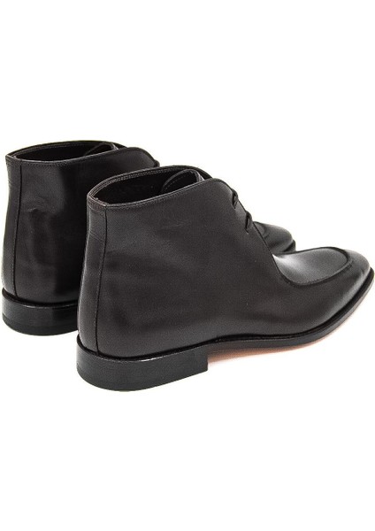 012900-261 Kösele Erkek Klasik Bot - Koyu Kahverengi modelleri