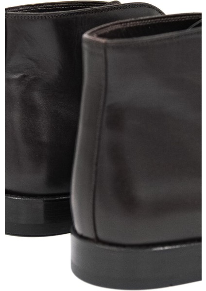 012900-261 Kösele Erkek Klasik Bot - Koyu Kahverengi fırsatları