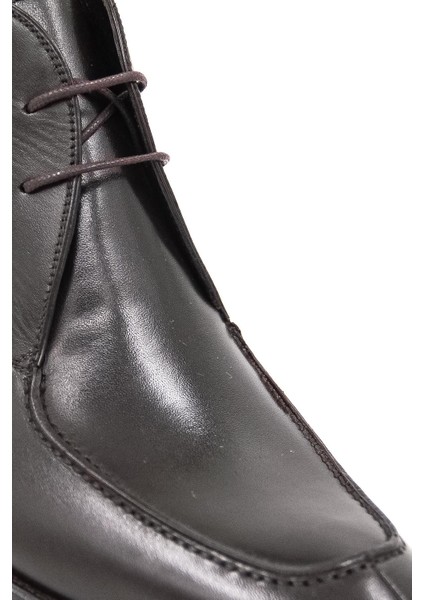 012900-261 Kösele Erkek Klasik Bot - Koyu Kahverengi