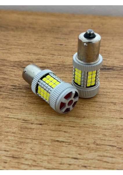 FORG93 Fanlı Tekduy LED Fanlı Beyaz LED Beyaz Tek Duy (2 Adet)Ilzd