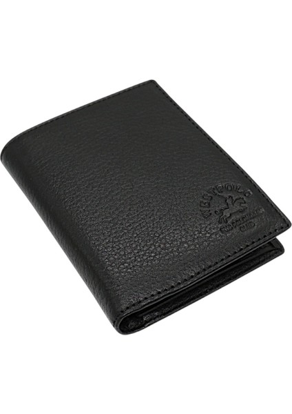 Hakiki Deri Çıkartılabilir Kartlıklı ve Kağıt Para Bölmeli Kartlıklı Erkek Cüzdanı - Siyah fiyatları