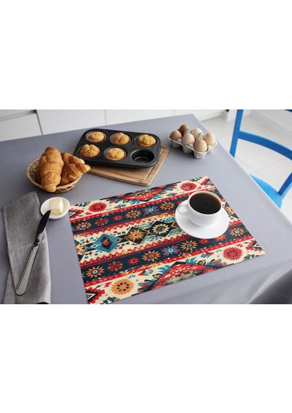 Silinebilir Çok Renkli Amerikan Servisi Supla