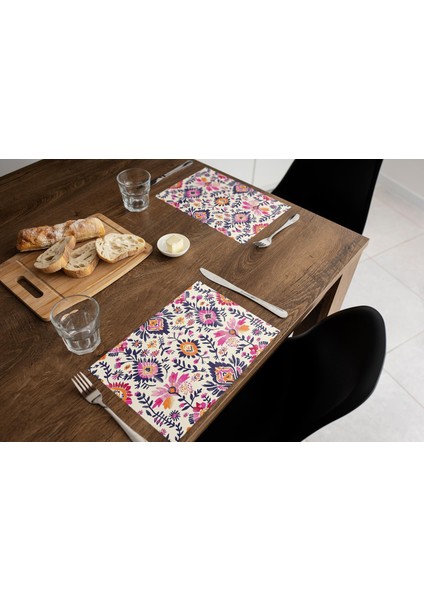 Dikdörtgen Renkli Polyester Sofra Altlığı fiyatları