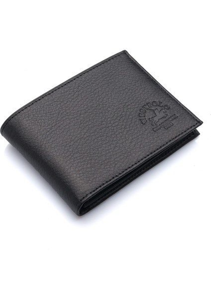 Hakiki Deri Kağıt Para ve Bol Kart Bölmeli Erkek Cüzdanı - Siyah fiyatları