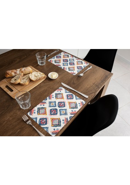 Sofralar Için Renkli Desenli Supla fiyatları