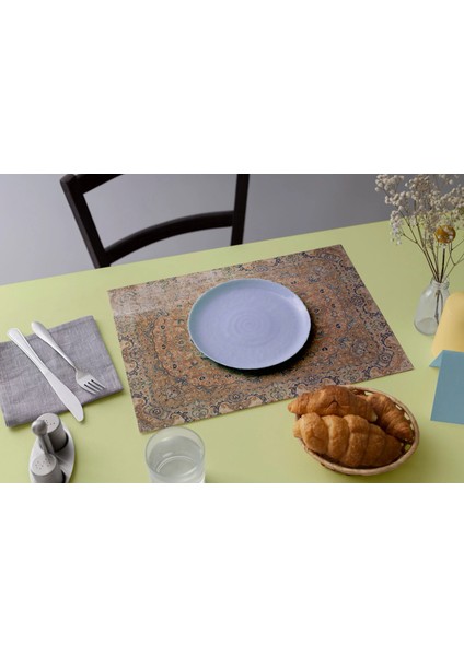 Canlı Renkli Kumaş Sofralık Amerikan Servisi modelleri