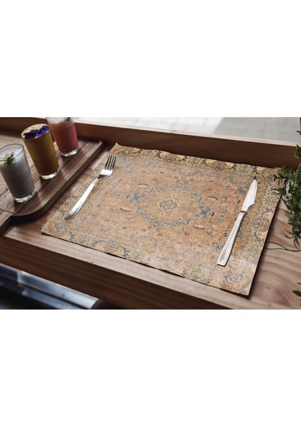 Canlı Renkli Kumaş Sofralık Amerikan Servisi fırsatları