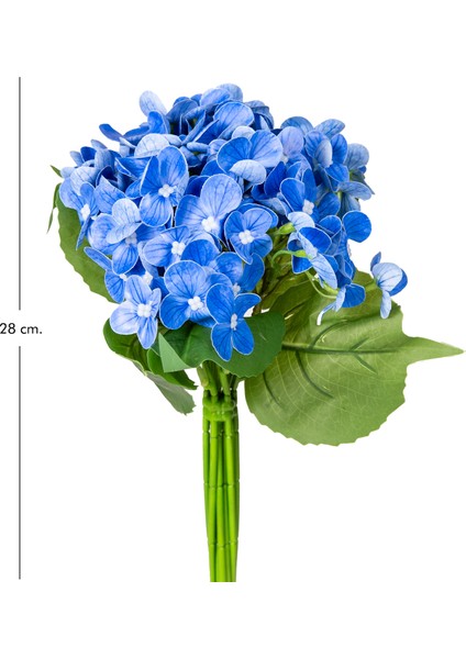 Yapay Ortanca Mavi 28 Cm. modelleri