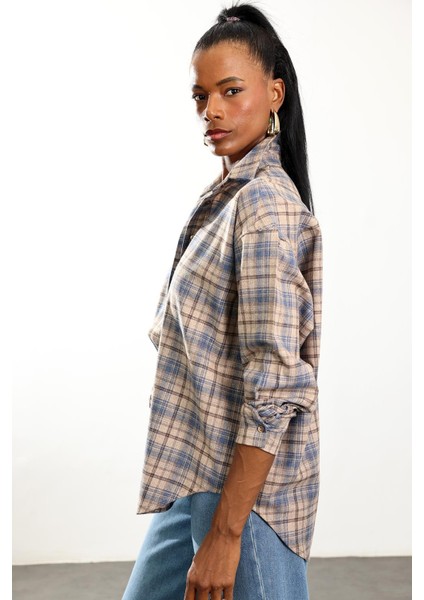 Vizon Ekoseli Oduncu Gömlek indirimleri