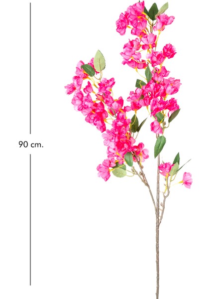 Yapay Bahar Dalı - Kiraz Çiçeği Fuşya 90 Cm. modelleri
