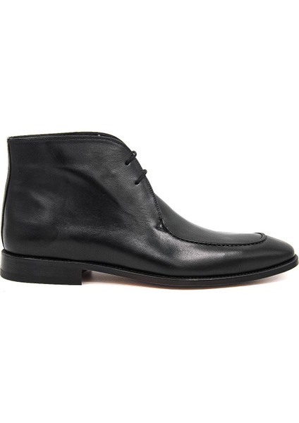 012900-261 Kösele Erkek Klasik Bot - Siyah