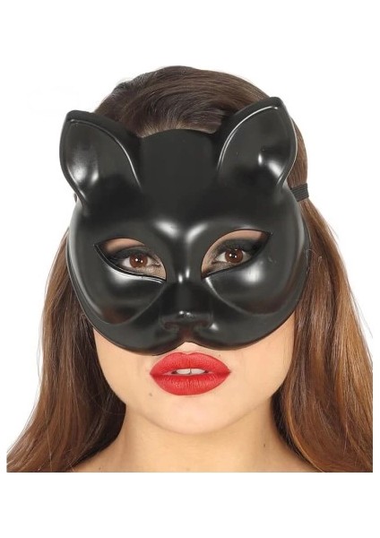 Siyah Renk Lüks Kedi Maskesi fiyatları